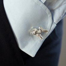Load image into Gallery viewer, Bichon Frise 925 Sterling Silver Cufflinks
