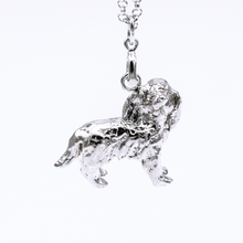 Load image into Gallery viewer, Cavalier King Charles Spaniel 925 Sterling Silver Necklace
