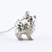 Load image into Gallery viewer, Chow Chow 925 Sterling Silver Necklace
