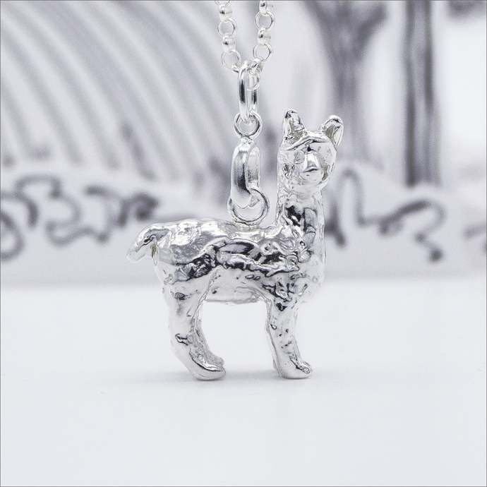 Alpaca 925 sterling silver necklace