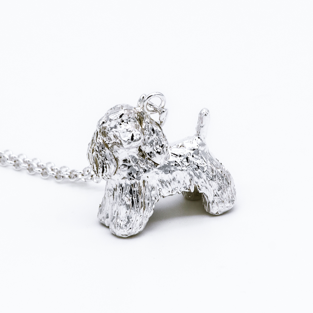 Papillon necklace sterling silver dog breeds pendant w/Heart - Love Pet  Jewelry Italian chain Women Best Cute Gift Personalized Toy Spaniel