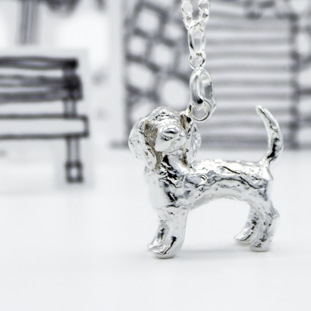 Beagle 925 Sterling Silver Necklace