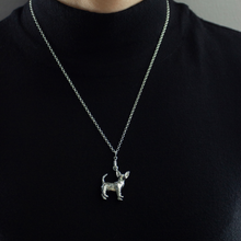 Load image into Gallery viewer, Bull Terrier 925 Sterling Silver Necklace
