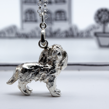 Load image into Gallery viewer, Cavalier King Charles Spaniel 925 Sterling Silver Necklace
