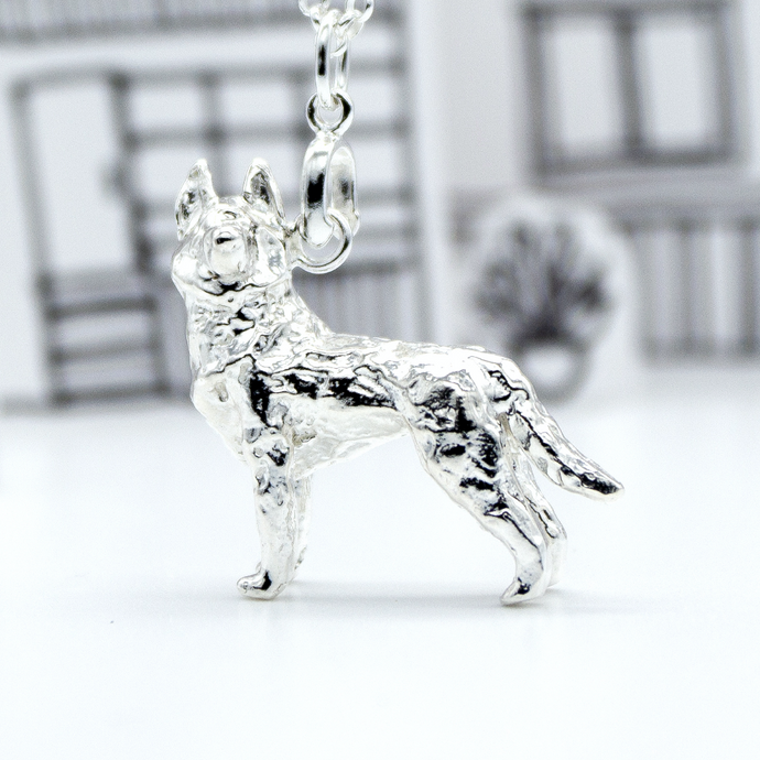 Husky 925 Sterling Silver Necklace