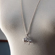 Load image into Gallery viewer, Wildlife - Lion 925 Sterling Silver Necklace
