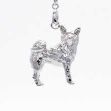 Load image into Gallery viewer, Shiba Inu 925 Sterling Silver Necklace
