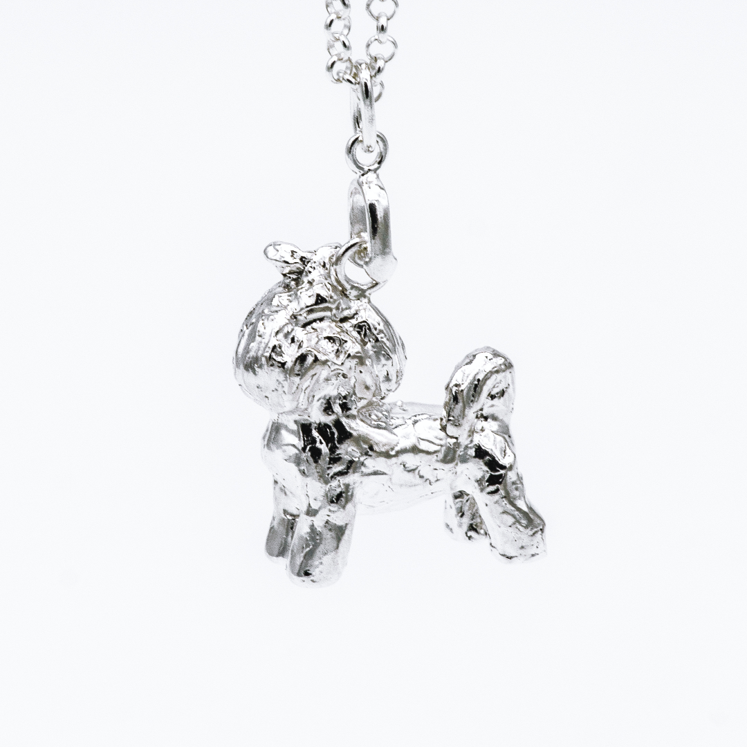Shih Tzu 925 Sterling Silver Necklace